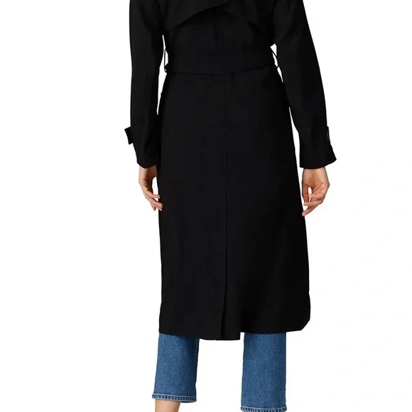 Great Jones Classic Black Trenchcoat - Picture 4 of 5